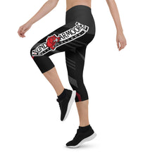 Load image into Gallery viewer, Hound Armoore Style Capri Leggings - B/R