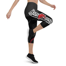 Load image into Gallery viewer, Hound Armoore Style Capri Leggings - B/R