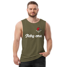 Load image into Gallery viewer, Hound Armoore Style Men's Lingo Drop Arm Tank Top - Itchy one