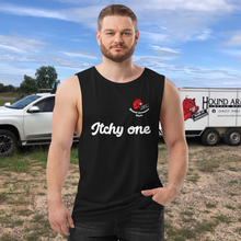 Load image into Gallery viewer, Hound Armoore Style Men's Lingo Drop Arm Tank Top - Itchy one
