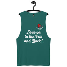 Load image into Gallery viewer, Hound Armoore Style Men’s Lingo Drop Arm Tank Top - Love ya to the Pub and Back