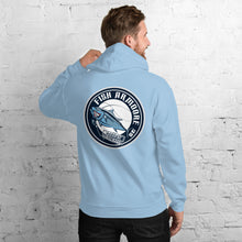 Load image into Gallery viewer, Fish Armoore Unisex Hoodie - Back