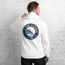 Load image into Gallery viewer, Fish Armoore Unisex Hoodie - Back