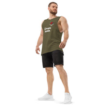 Load image into Gallery viewer, Hound Armoore Style Men&#39;s Lingo Drop Arm Tank Top - Scrape derrr
