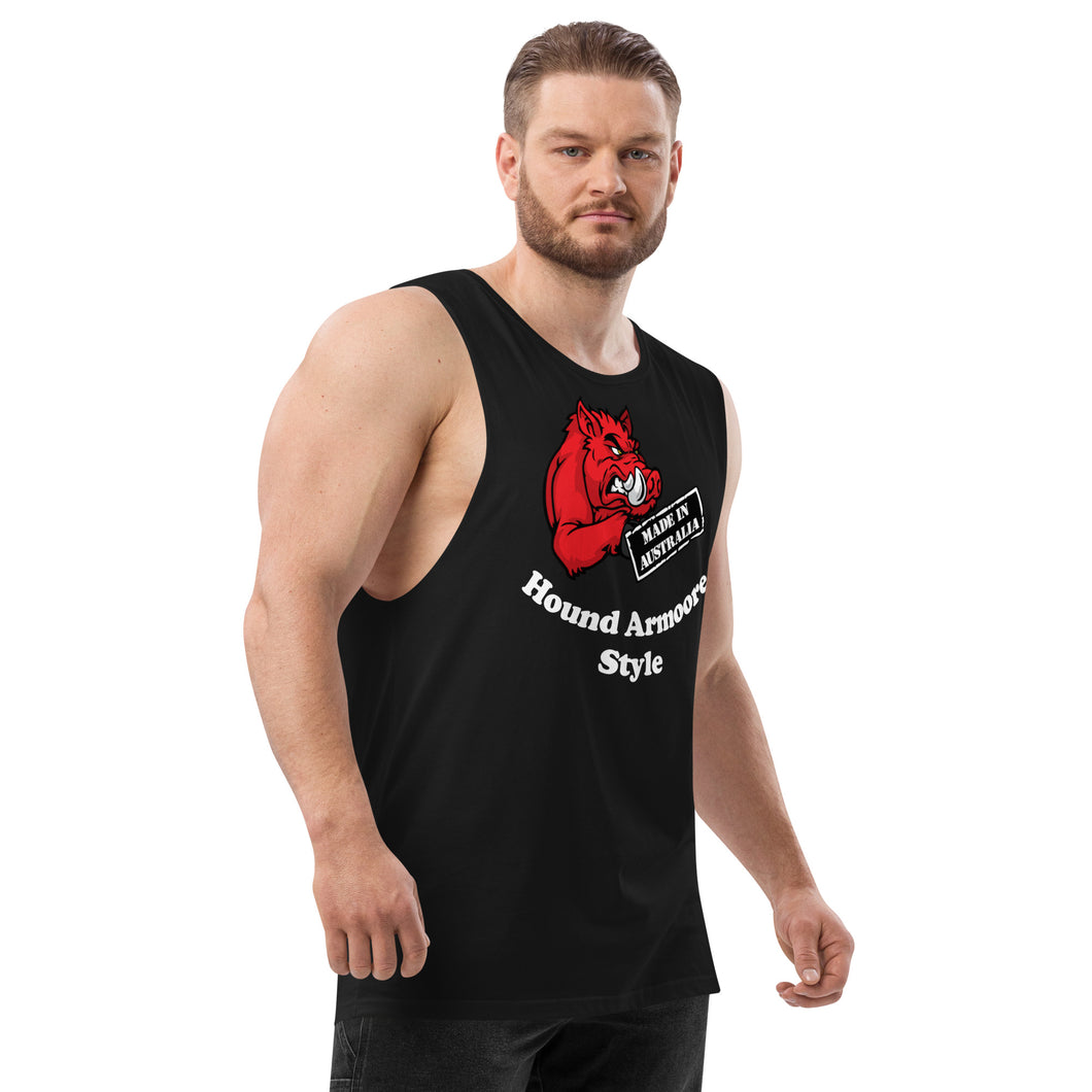 Hound Armoore Style Men’s Drop Arm Tank Top