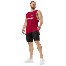 Load image into Gallery viewer, Hound Armoore Style Men’s Lingo Drop Arm Tank Top - Humbuggin
