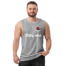 Load image into Gallery viewer, Hound Armoore Style Men&#39;s Lingo Drop Arm Tank Top - Itchy one
