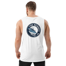 Load image into Gallery viewer, Fish Armoore Men’s Drop Arm Tank Top - Back
